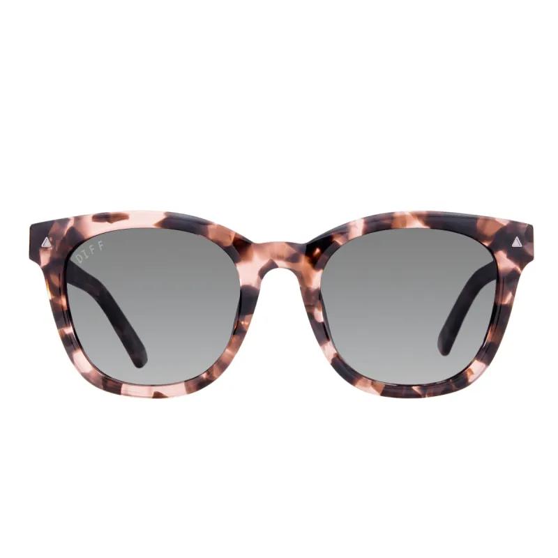 RYDER - HIMALAYAN TORTOISE + SMOKE GRADIENT + POLARIZED SUNGLASSES sold by Diff Eyewear