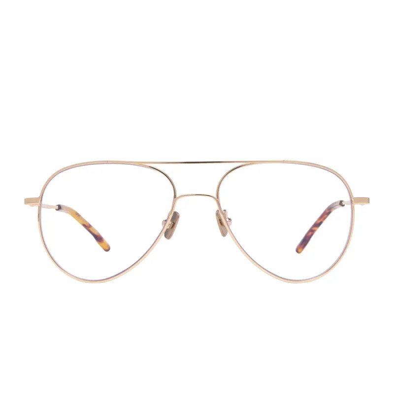 KARTER - GOLD + BLUE LIGHT TECHNOLOGY GLASSES sold by Diff Eyewear