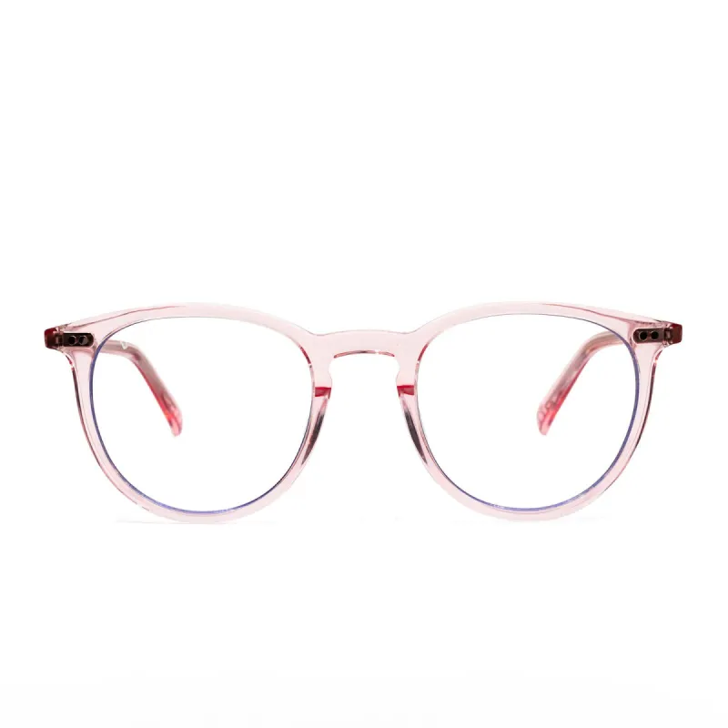 HAZE - ROSE CRYSTAL + BLUE LIGHT TECHNOLOGY GLASSES sold by Diff Eyewear