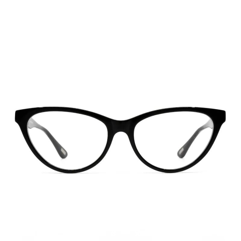MARLEY - BLACK + BLUE LIGHT TECHNOLOGY CLEAR GLASSES sold by Diff Eyewear