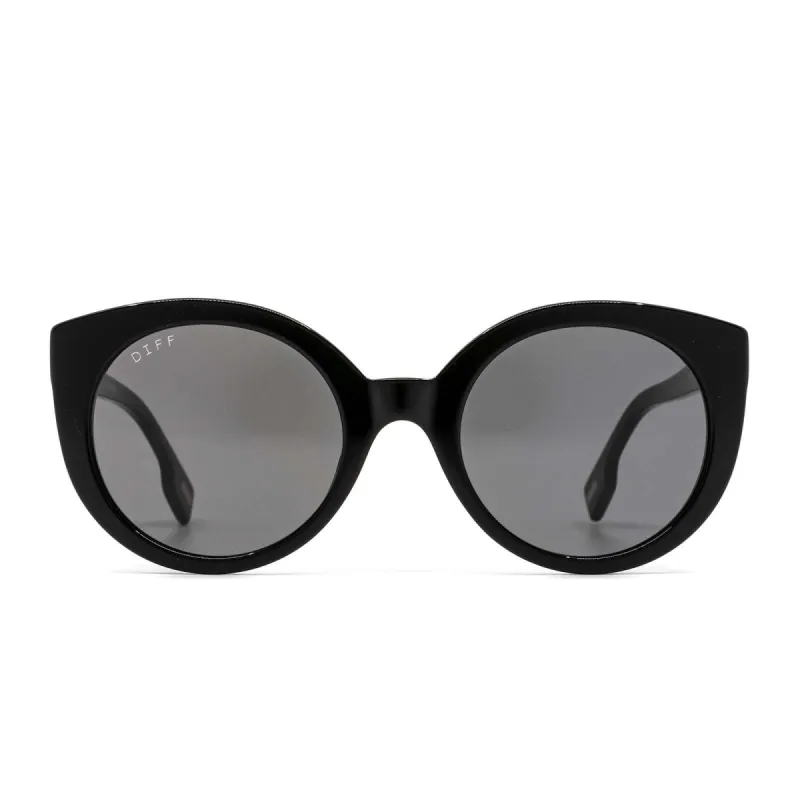 EMMY - BLACK + GREY SUNGLASSES sold by Diff Eyewear