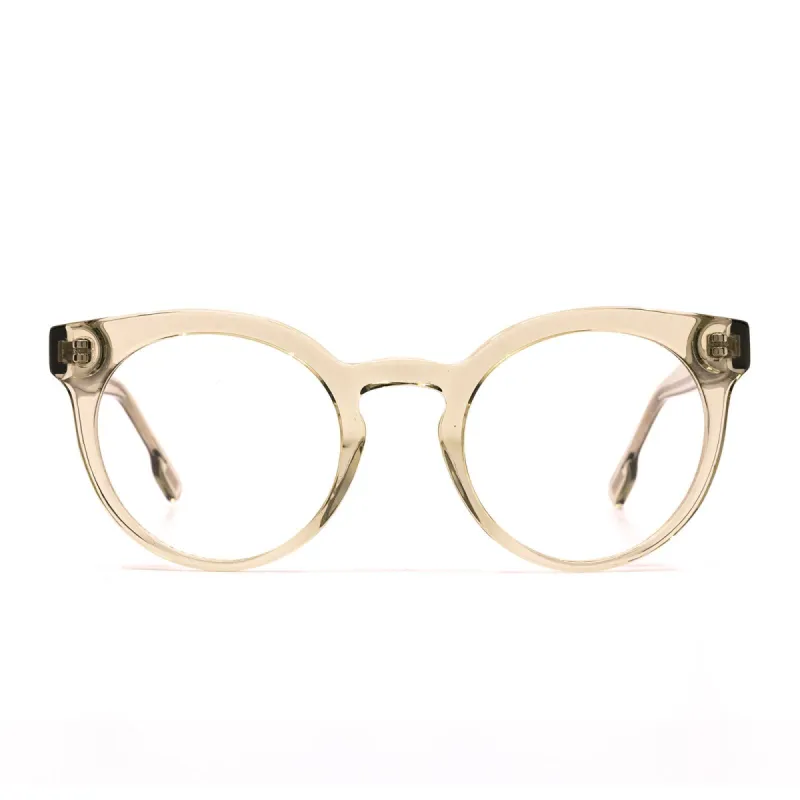 SELENA - OLIVE CRYSTAL + BLUE LIGHT TECHNOLOGY GLASSES sold by Diff Eyewear