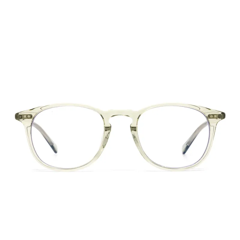 JAXSON - OLIVE CRYSTAL + BLUE LIGHT TECHNOLOGY GLASSES sold by Diff Eyewear