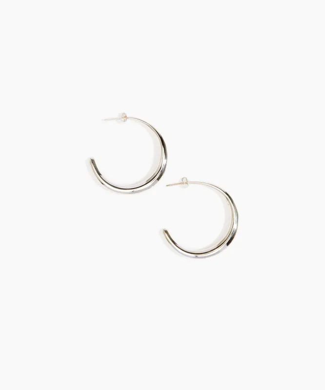 Large Liquid Hoop Earrings sold by Dinosaur Designs