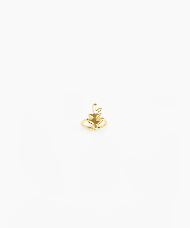 Leaf Ring sold by Dinosaur Designs
