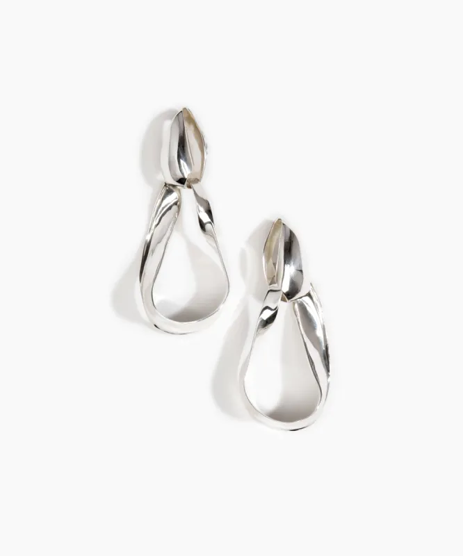Olive Leaf Drop Earrings sold by Dinosaur Designs