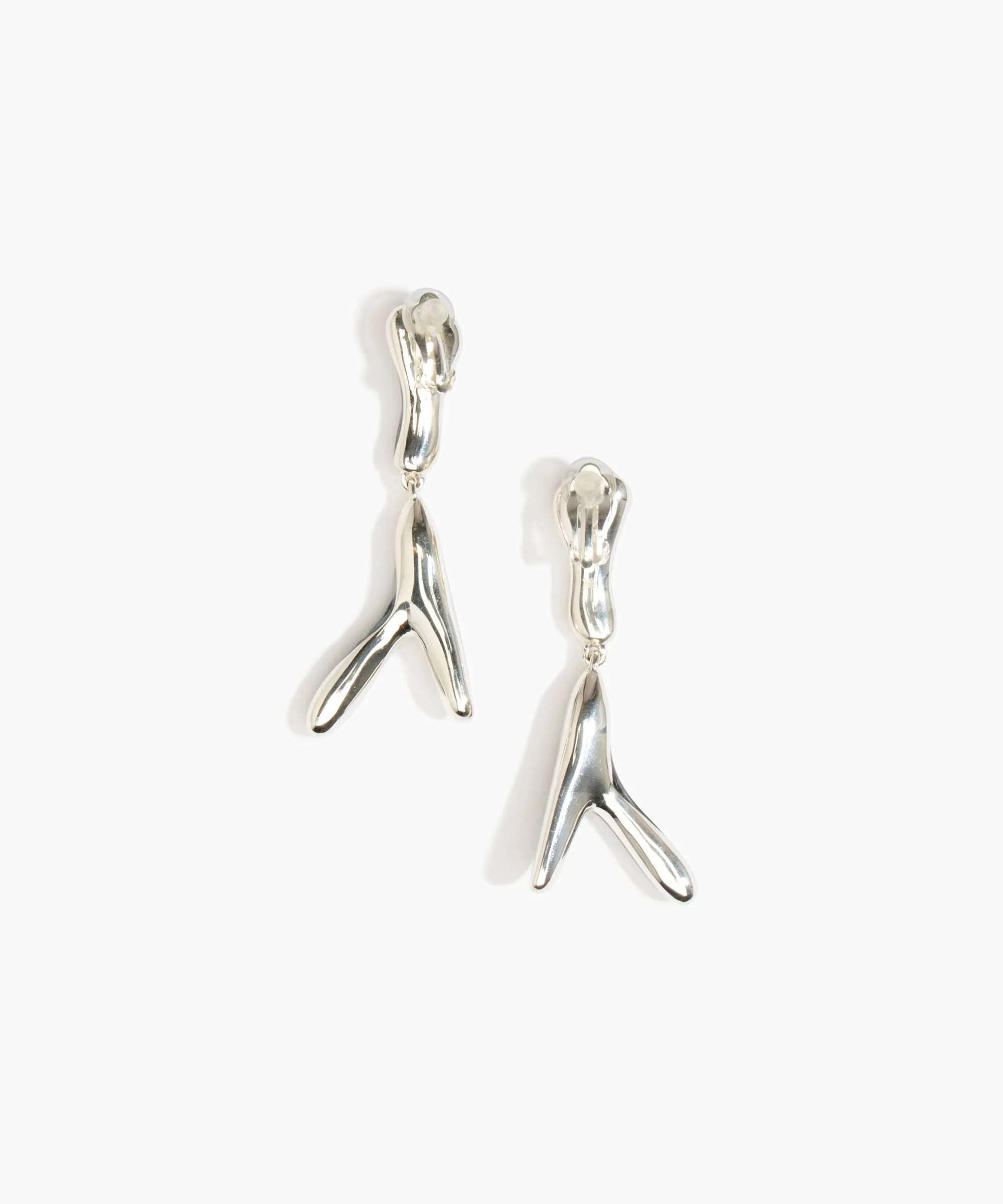 Long Wishbone Earrings sold by Dinosaur Designs product image thumbnail 2