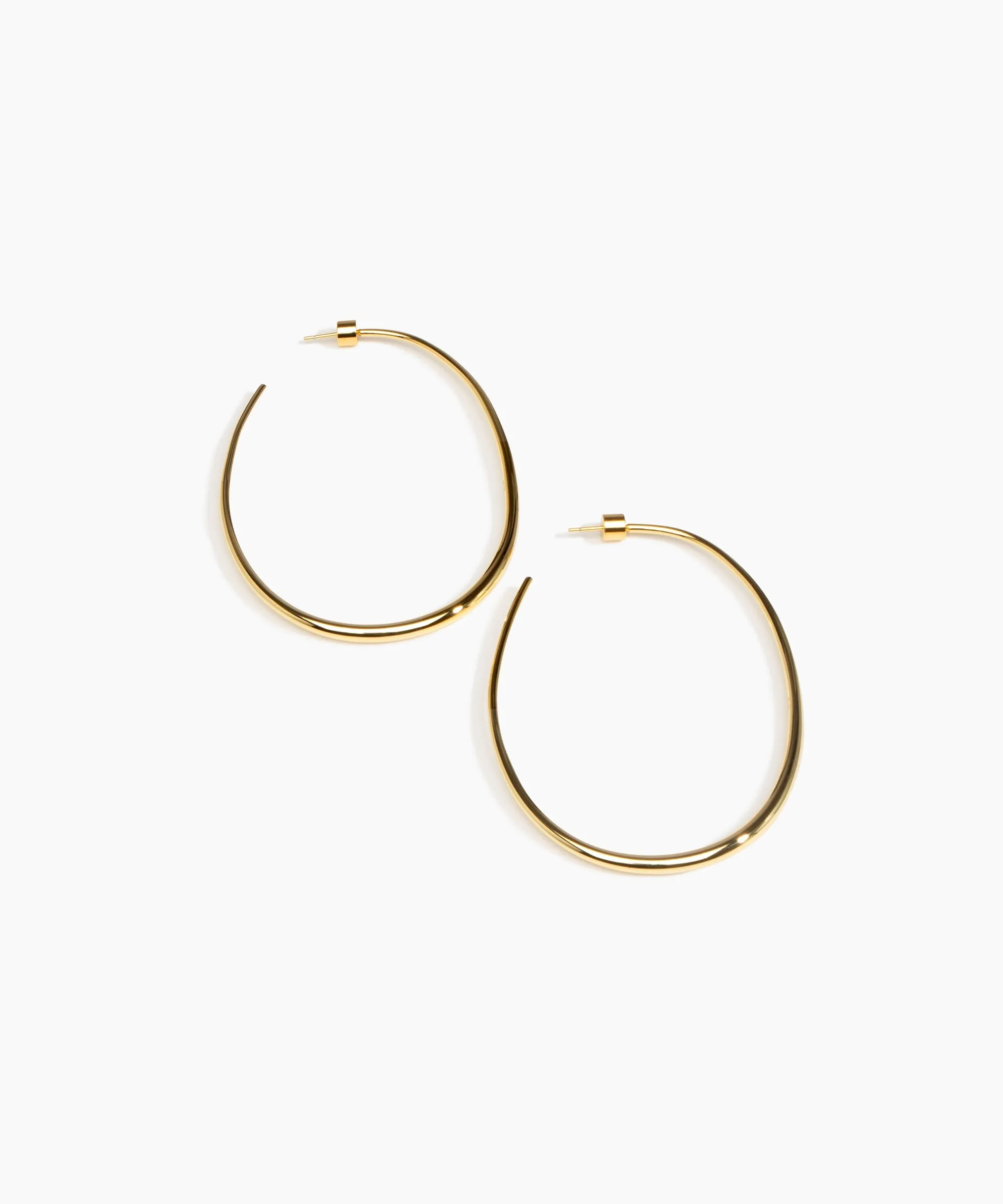 Large Pebble Hoop Earrings sold by Dinosaur Designs product image thumbnail 2