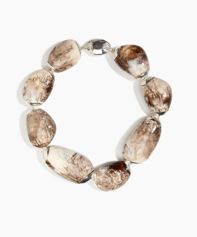 Rock Chain Choker made by Dinosaur Designs