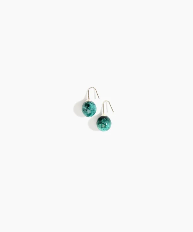 Small Full Moon Earrings made by Dinosaur Designs
