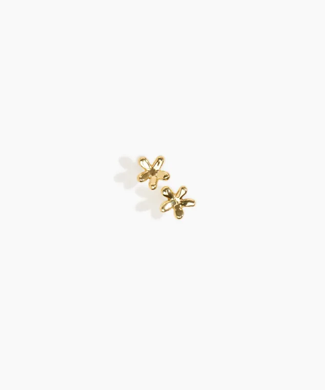 Daisy Stud Earrings sold by Dinosaur Designs