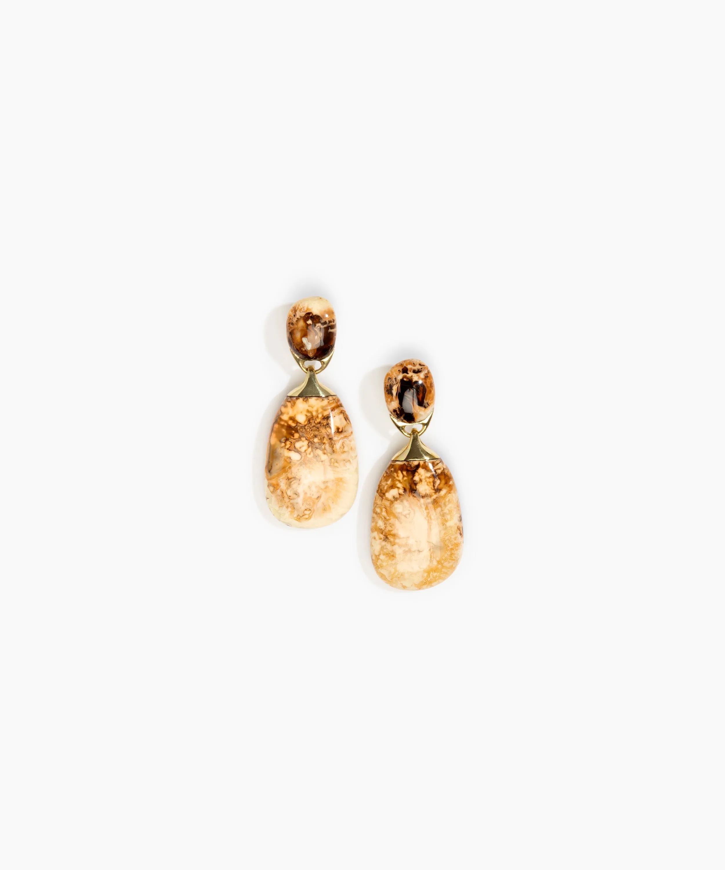 Large River Rock Earrings sold by Dinosaur Designs product image thumbnail 4