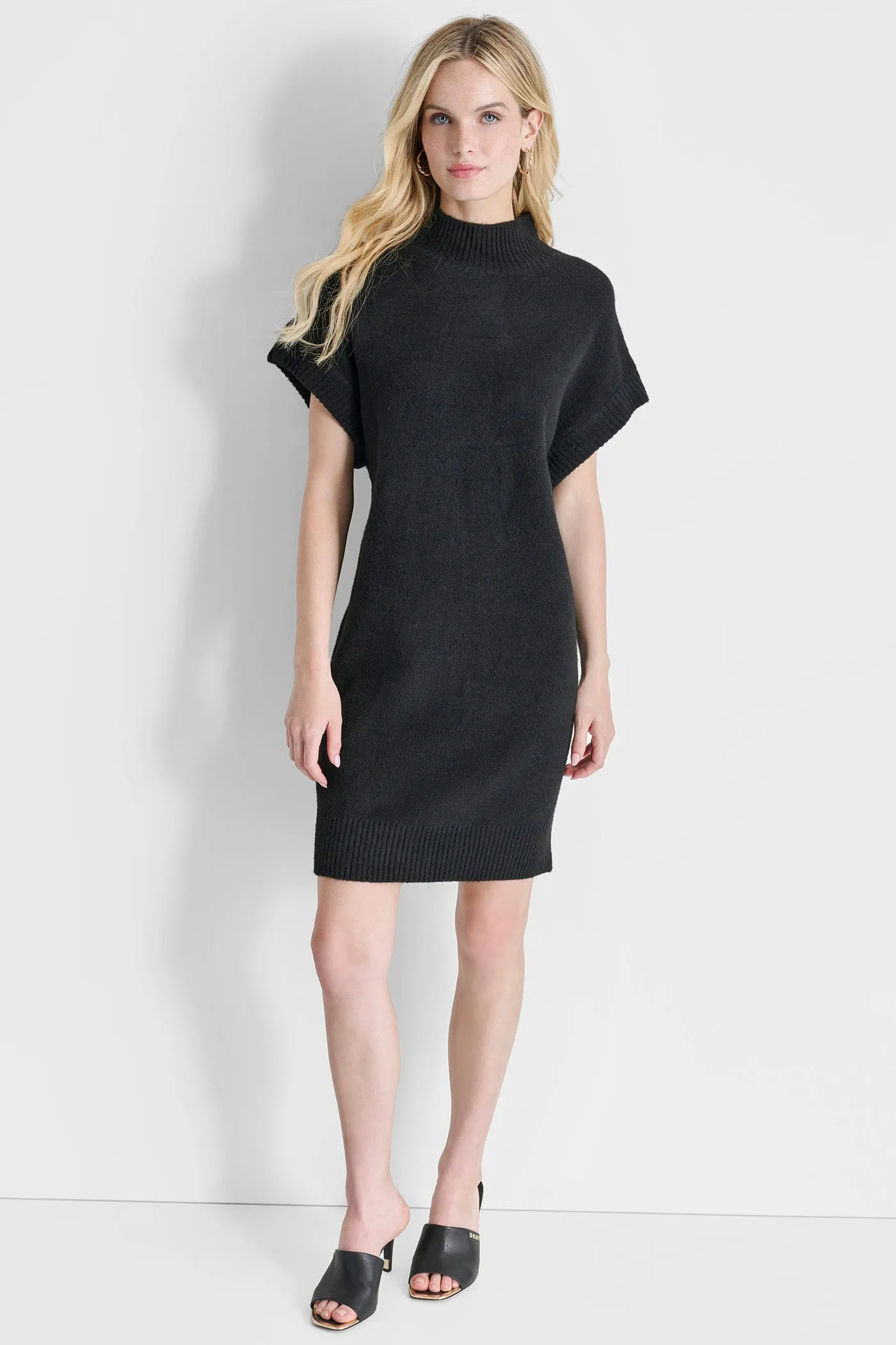 DROP SHOULDER SWEATER DRESS sold by DKNY