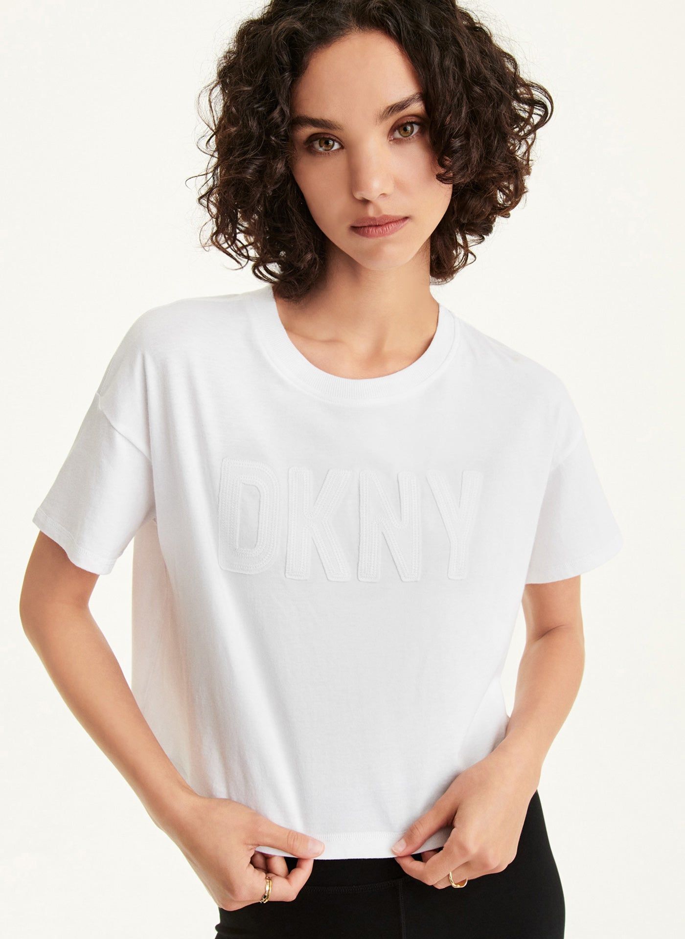 EXPLODED LOGO TEE sold by DKNY product image thumbnail 3