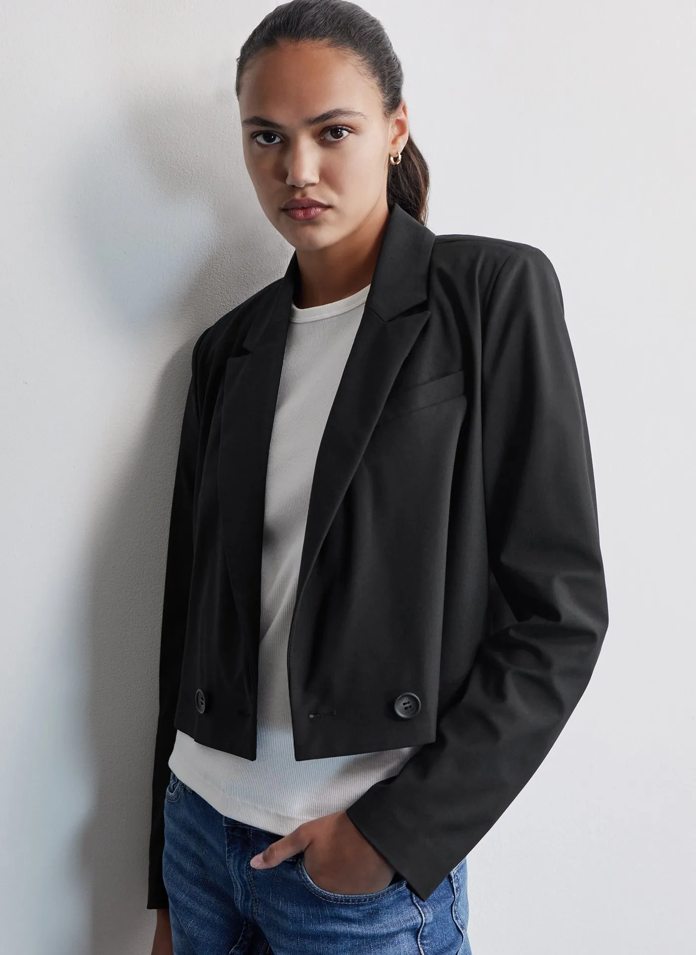 ACTIVE CROPPED BLAZER sold by DKNY