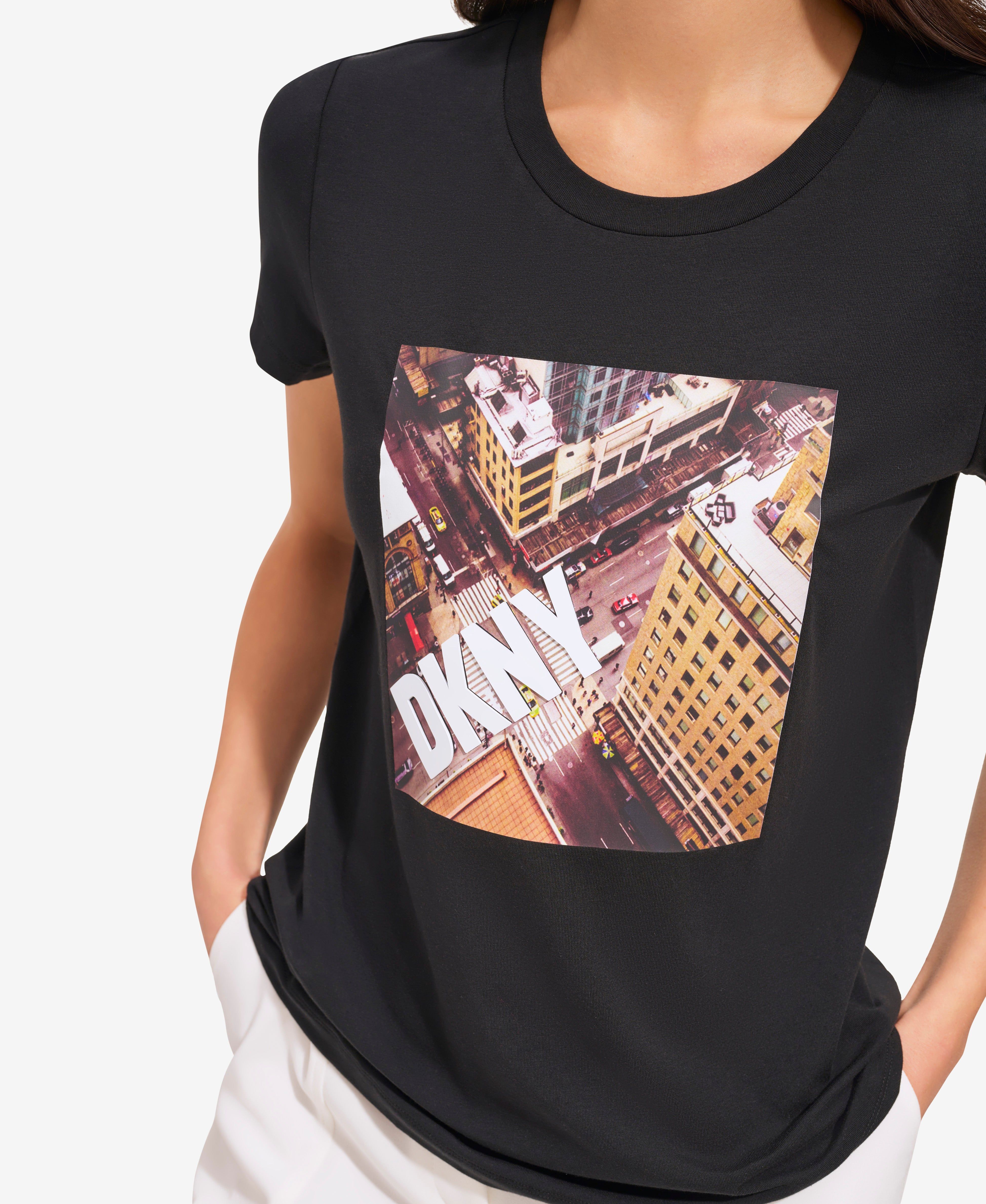 SOHO LOGO GRAPHIC T-SHIRT sold by DKNY product image thumbnail 4