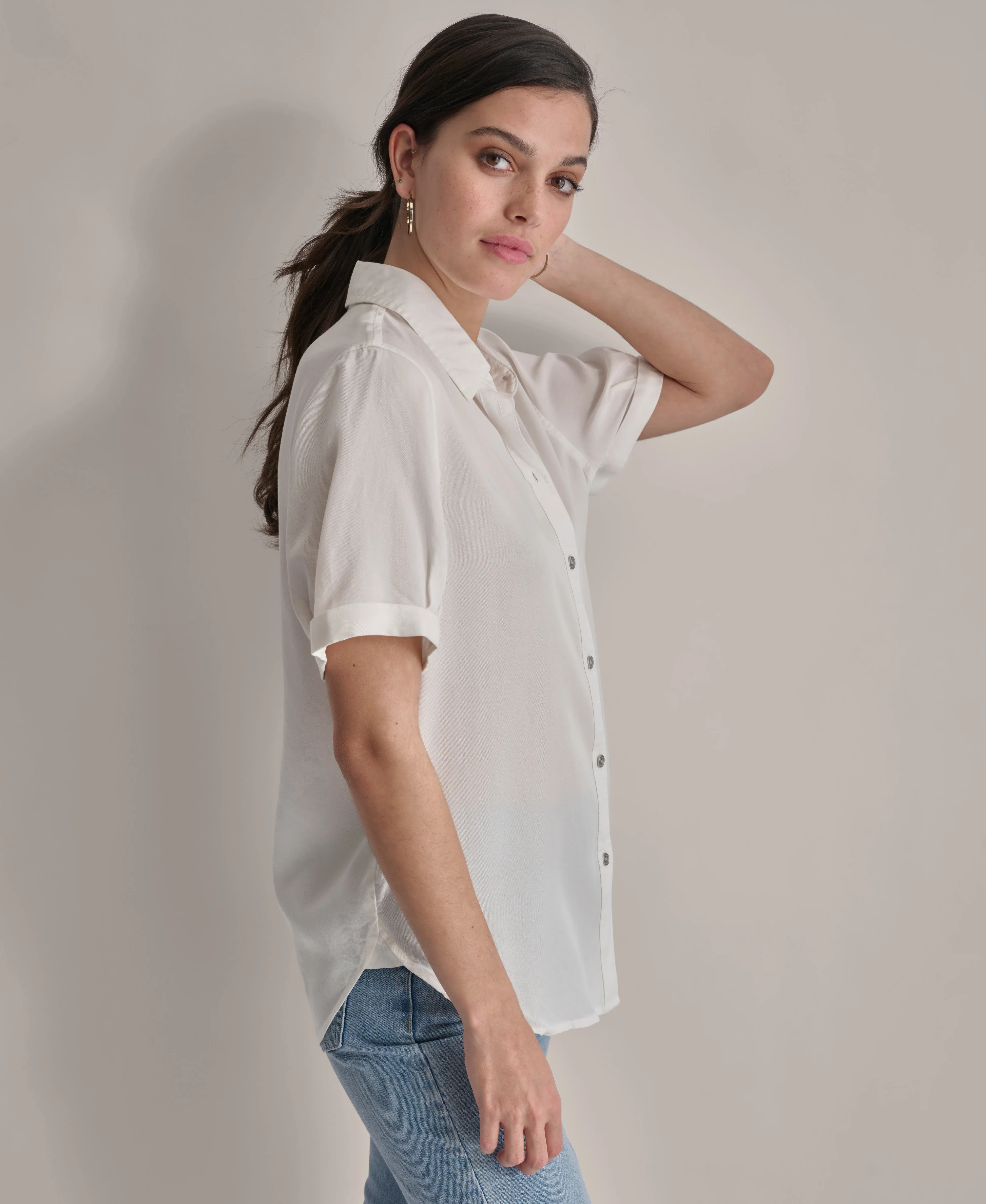 ROLLED SLEEVE SHIRT sold by DKNY product image thumbnail 5
