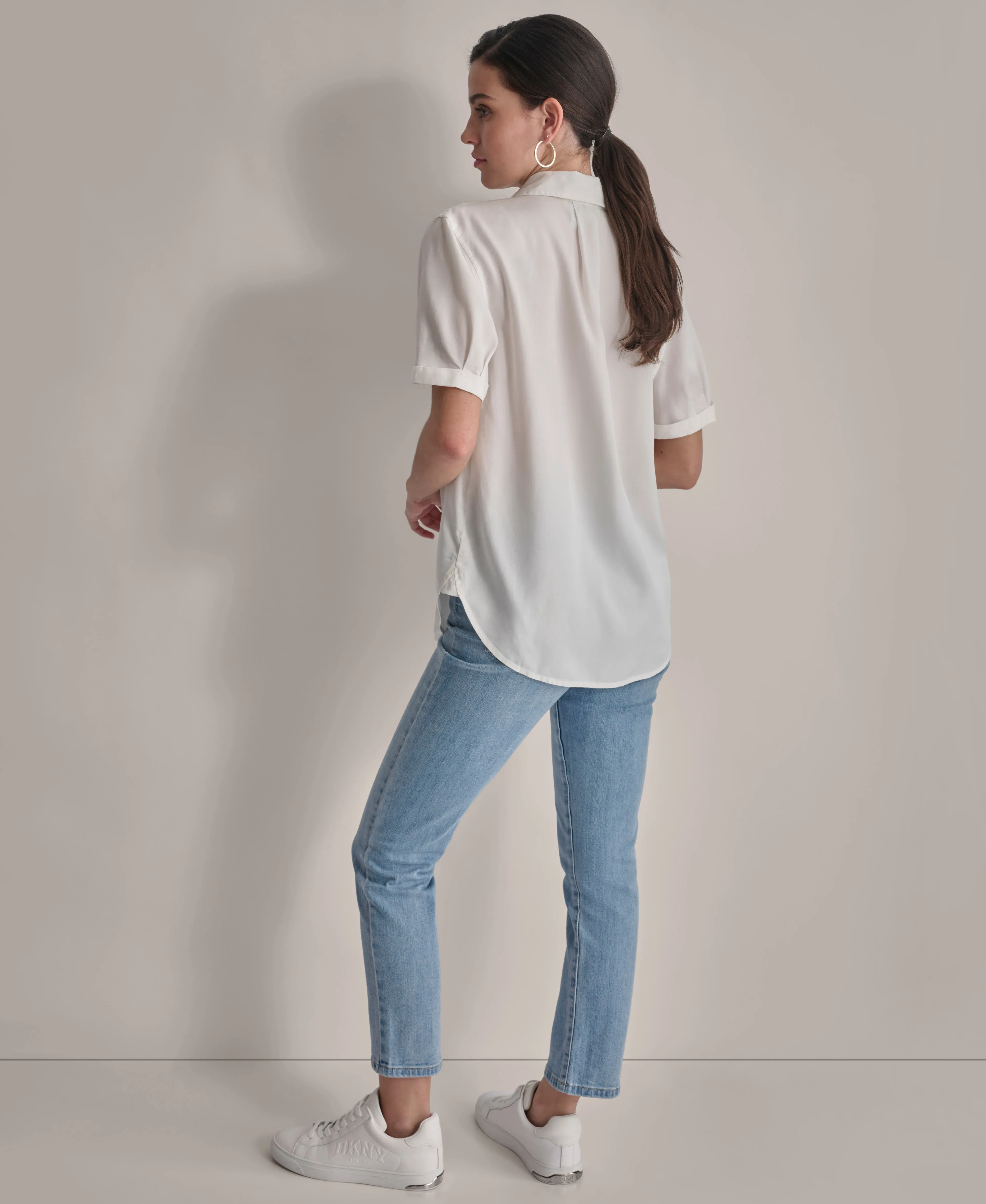 ROLLED SLEEVE SHIRT sold by DKNY product image thumbnail 2