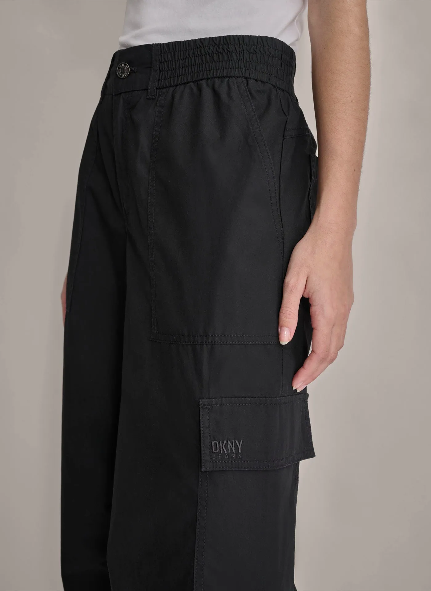 CARGO PANT WITH ADJUSTABLE HEM sold by DKNY product image thumbnail 4