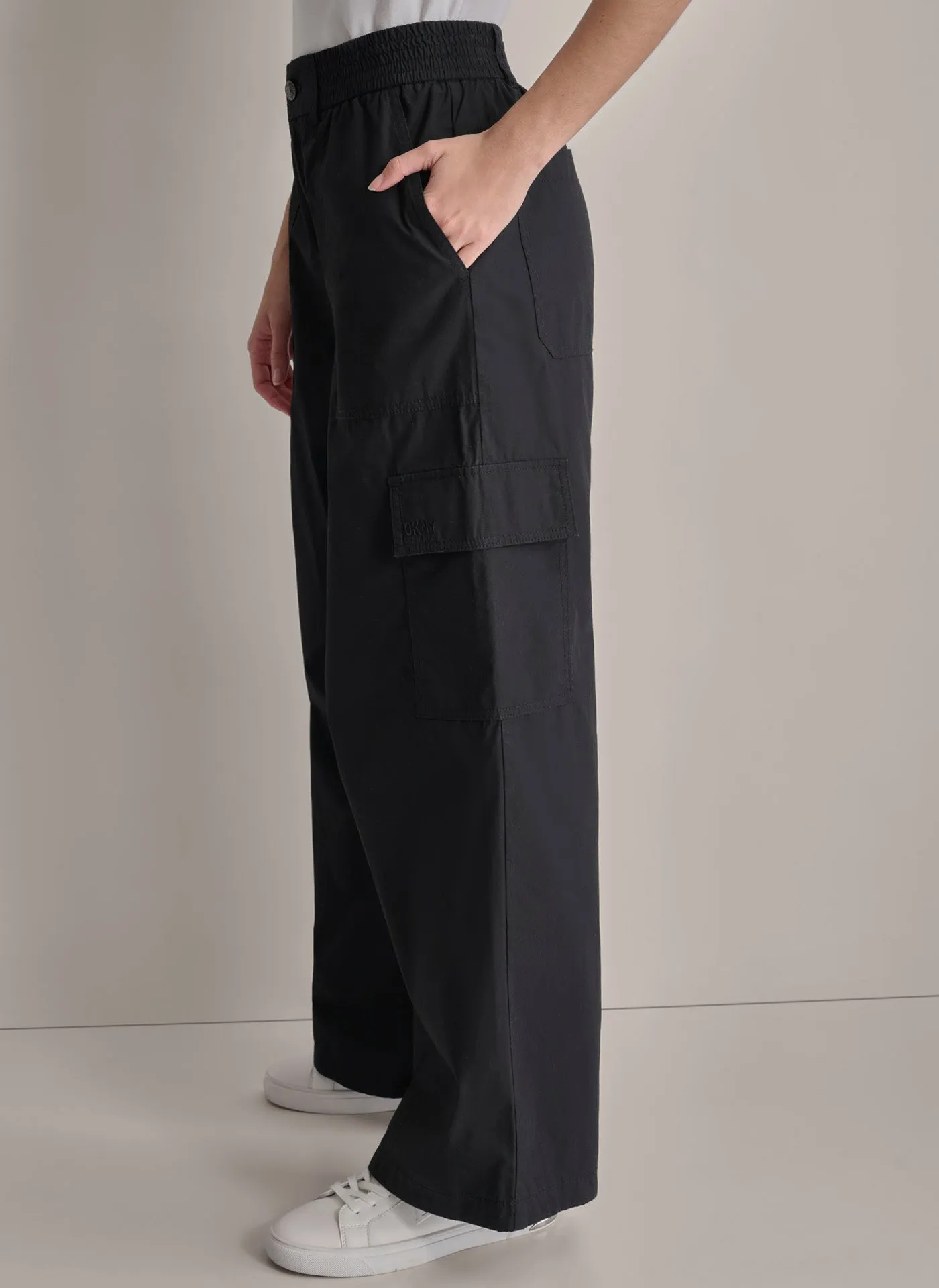 CARGO PANT WITH ADJUSTABLE HEM sold by DKNY product image thumbnail 3