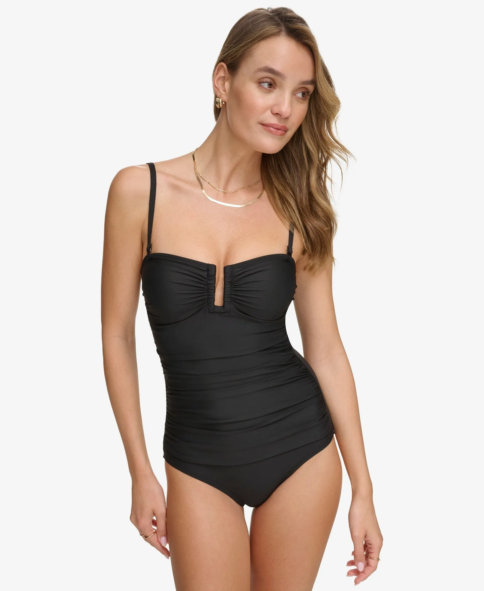 U-WIRE BANDEAU ONE PIECE sold by DKNY product image thumbnail 3