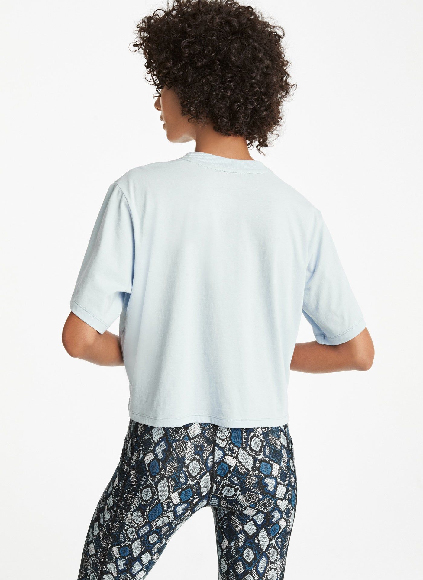 Flip Reflect Logo Cropped Tee sold by DKNY product image thumbnail 2