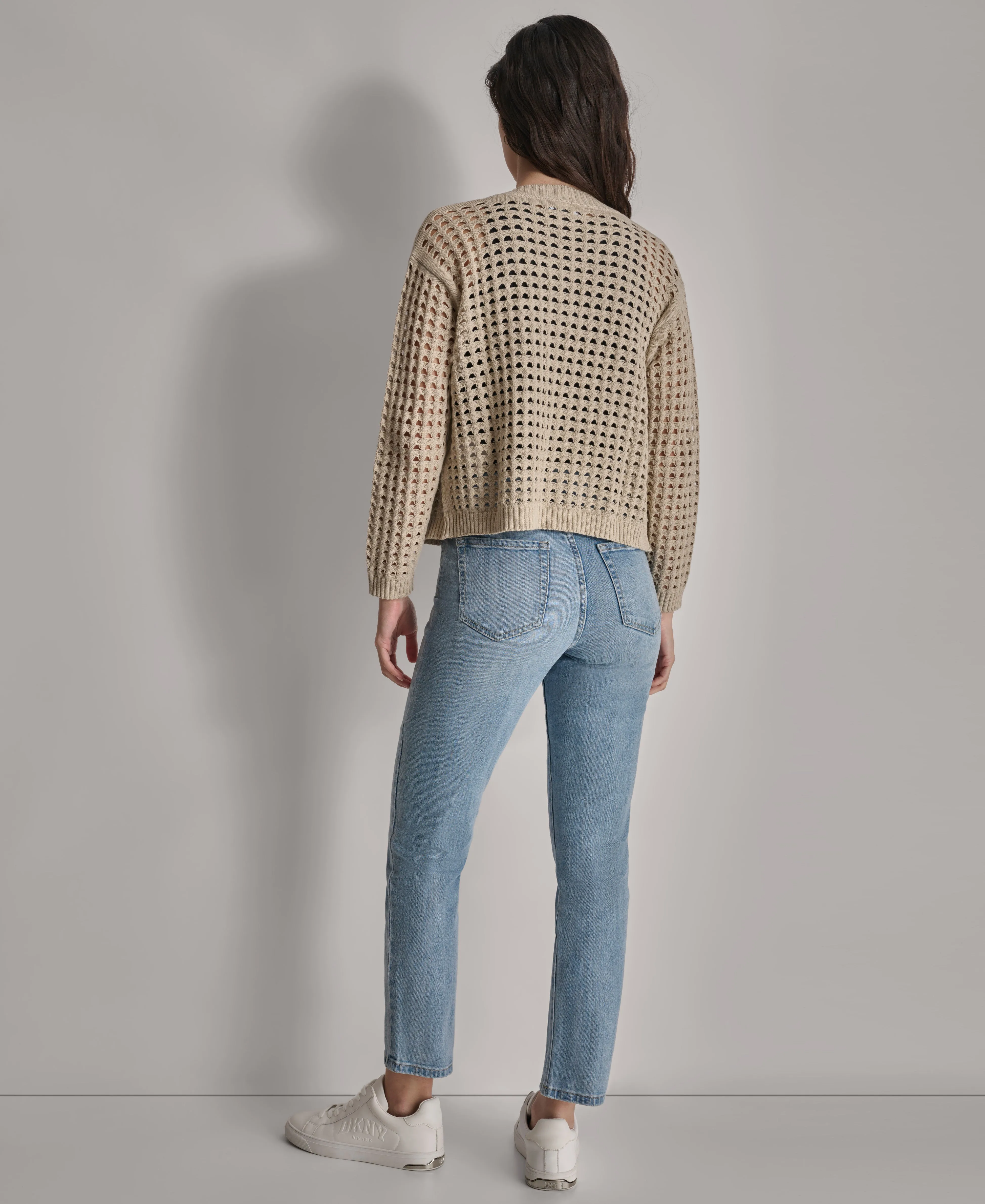OPEN-STITCH CARDIGAN sold by DKNY product image thumbnail 2