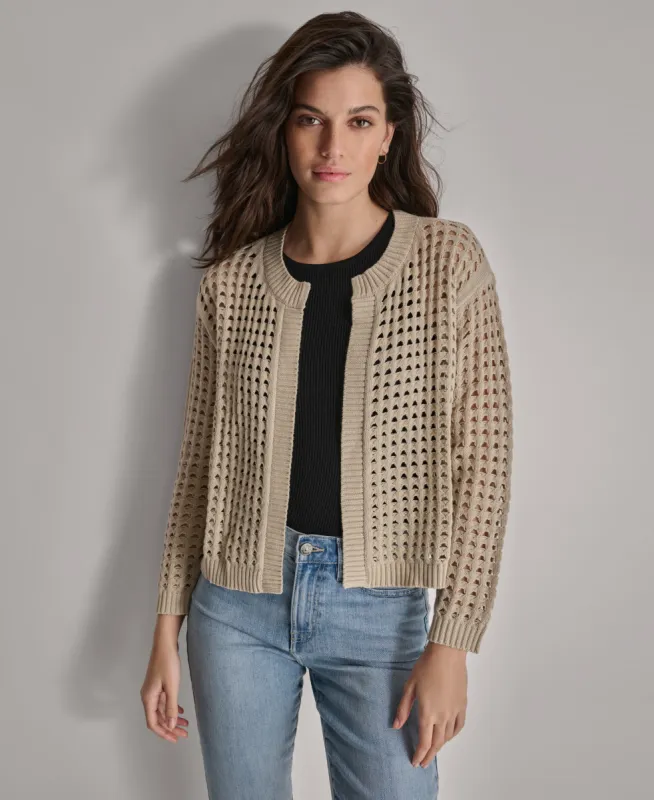 OPEN FRONT SWEATER sold by DKNY