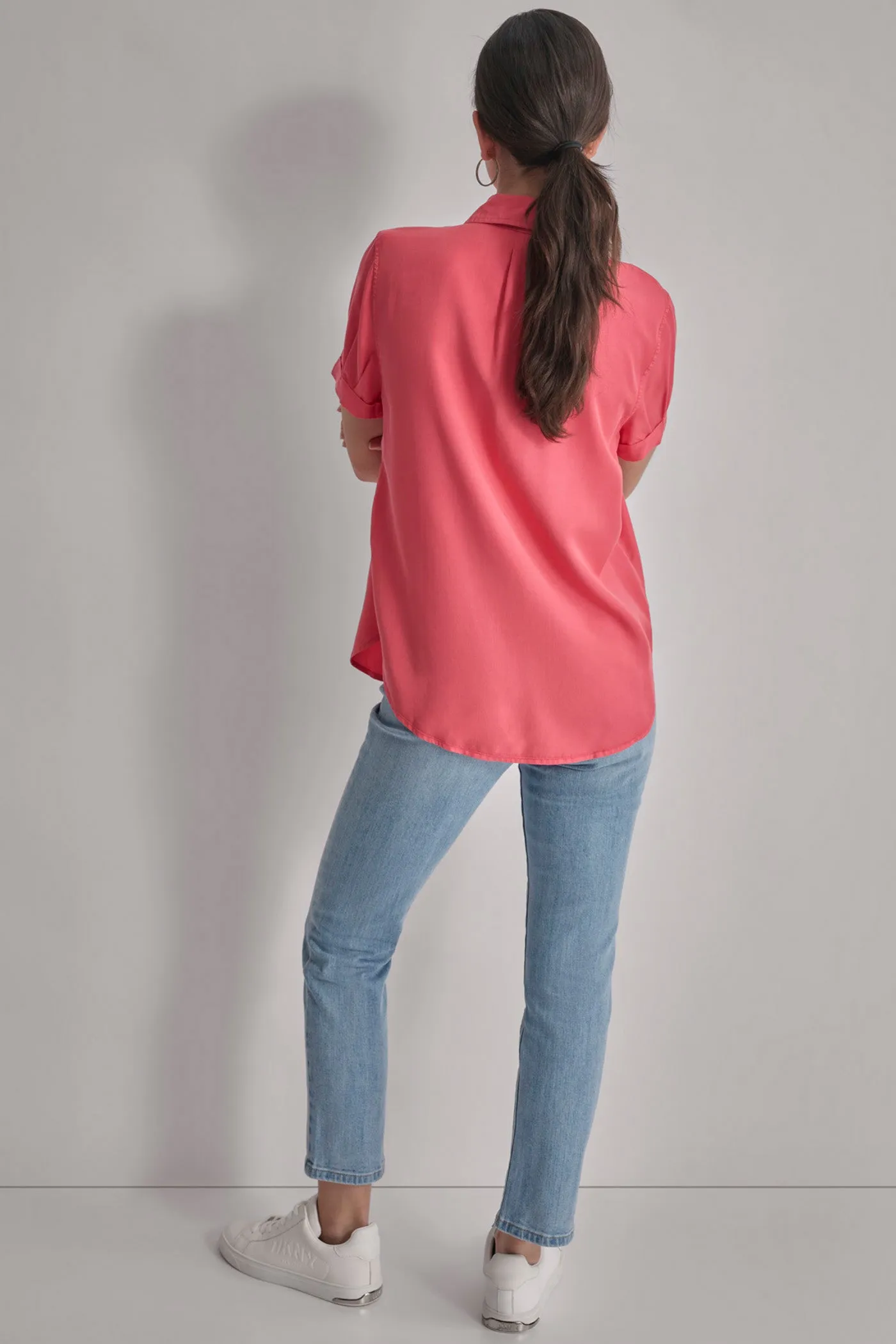 ROLLED SLEEVE SHIRT sold by DKNY product image thumbnail 2