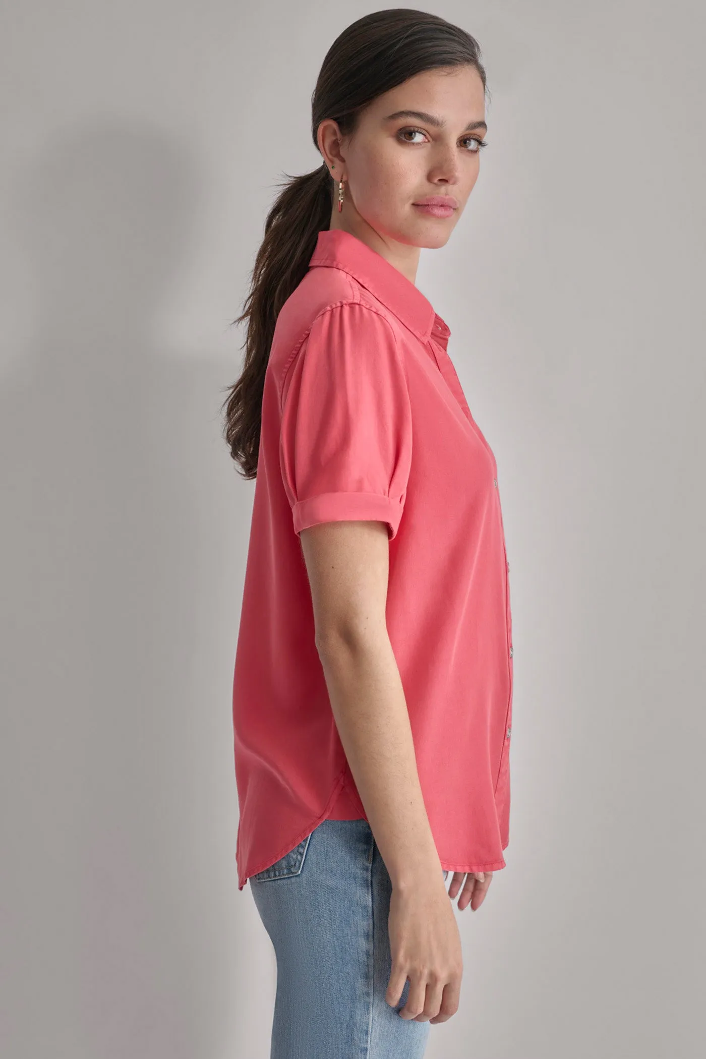 ROLLED SLEEVE SHIRT sold by DKNY product image thumbnail 5