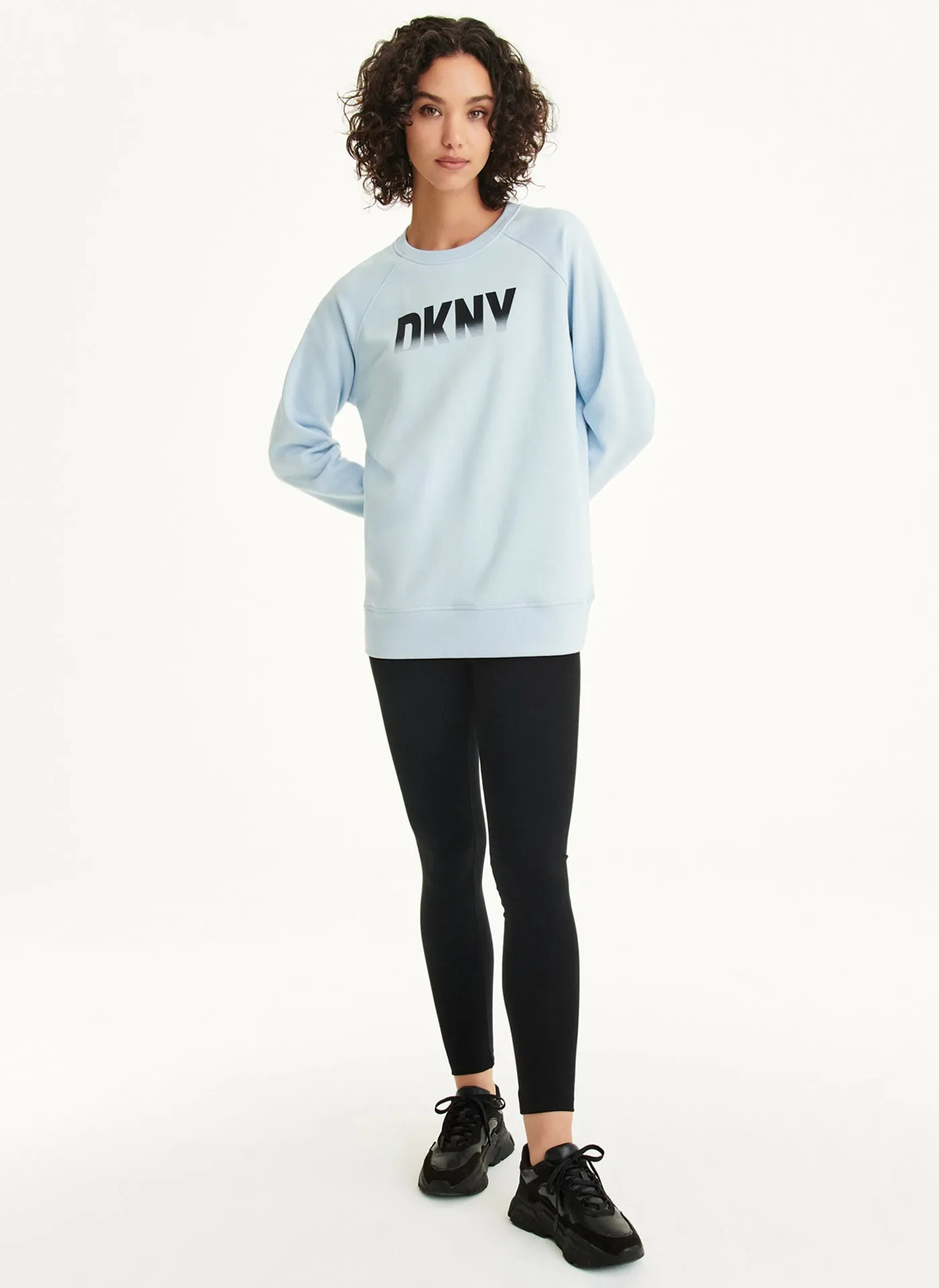 FADE AWAY LOGO CREW NECK PULLOVER sold by DKNY product image thumbnail 3