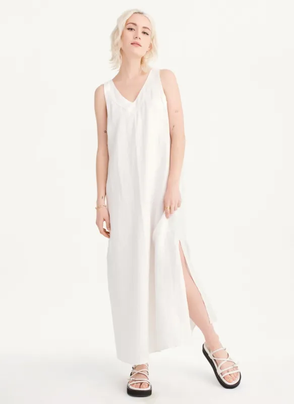 V-NECK MAXI DRESS sold by DKNY