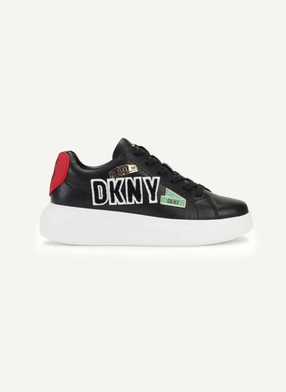 JEWEL CITY SIGNS LACE UP SNEAKER sold by DKNY