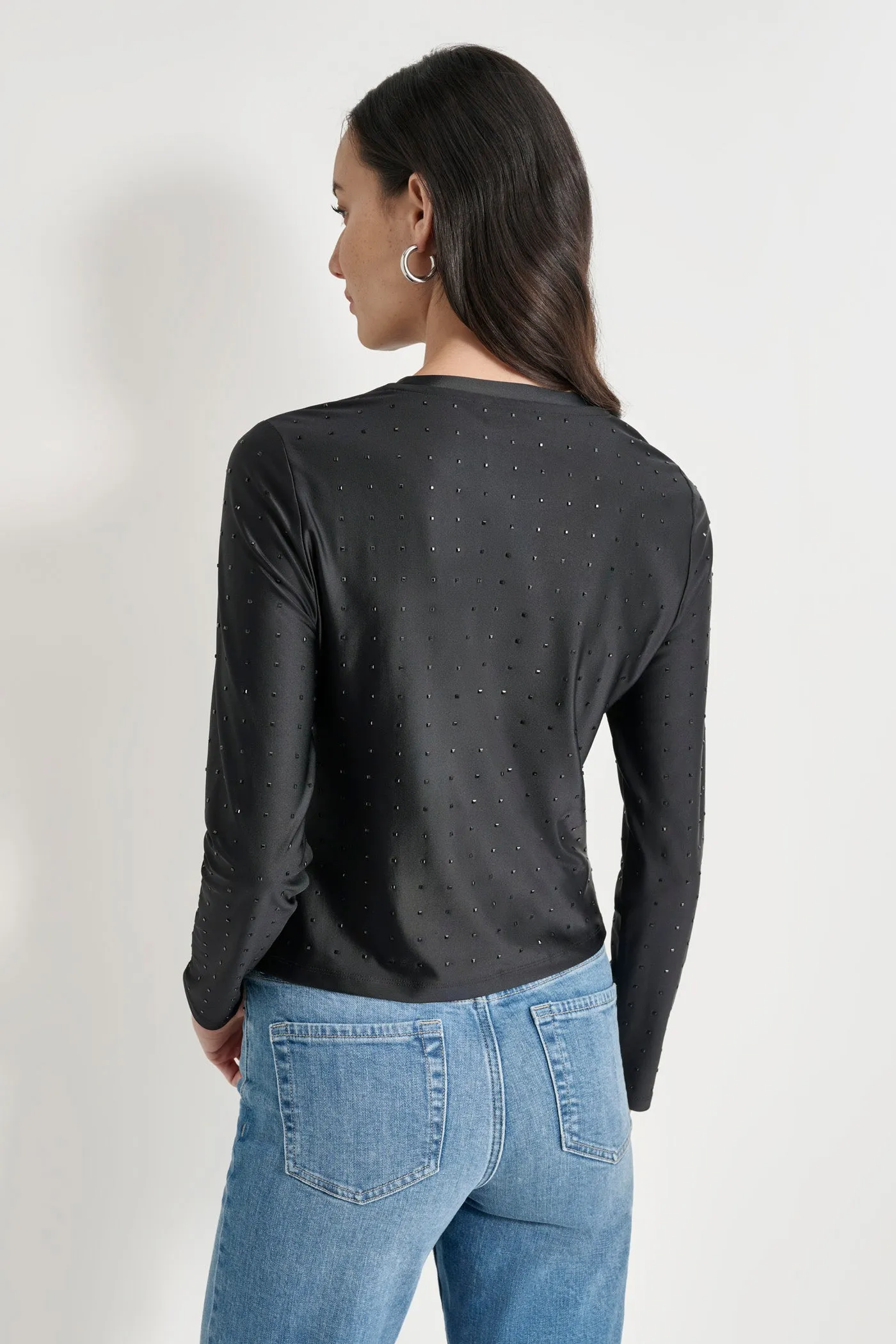 Studded Long Sleeve Top sold by DKNY product image thumbnail 2