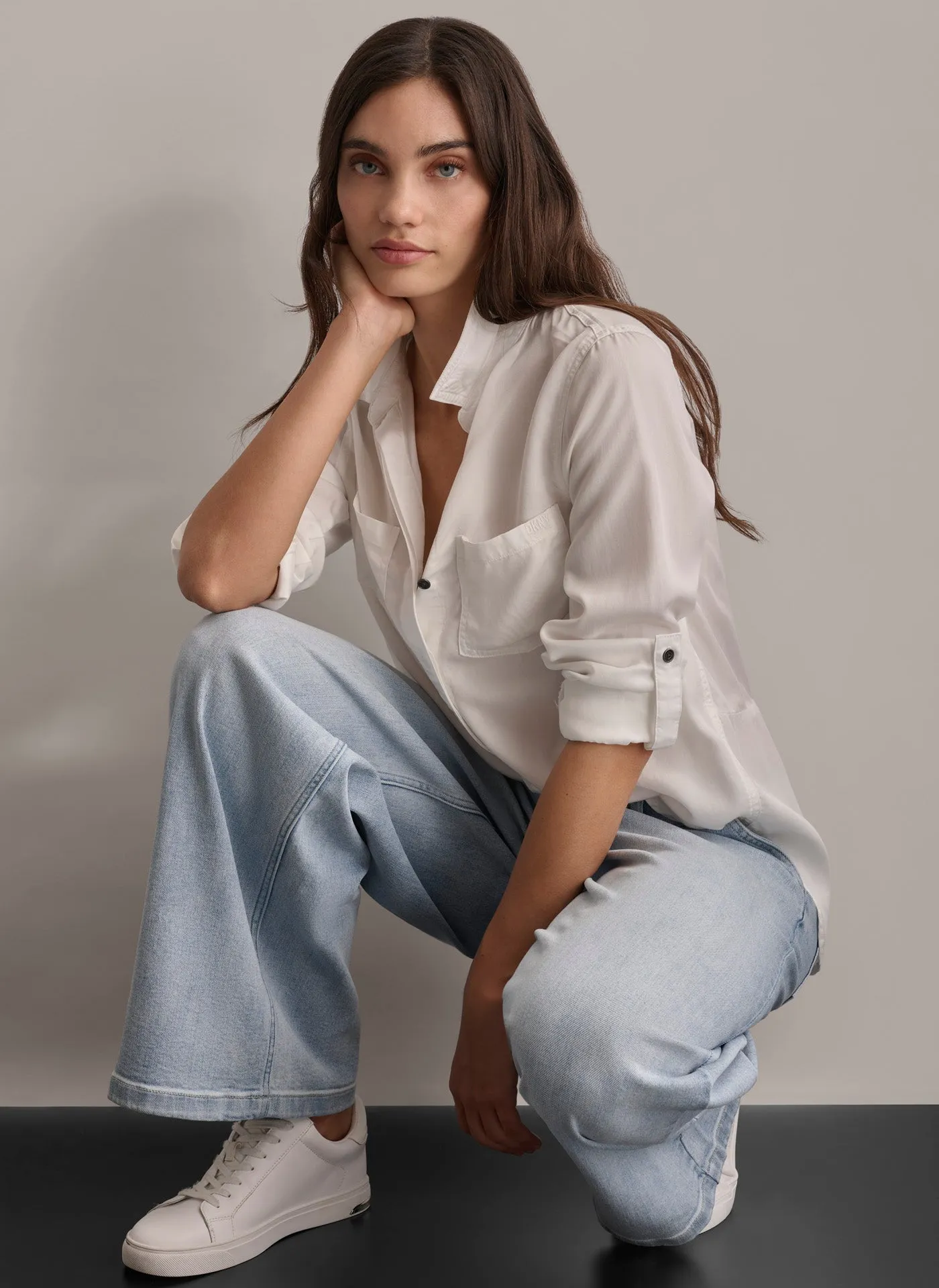 THE LIVE-IN SHIRT sold by DKNY product image thumbnail 4