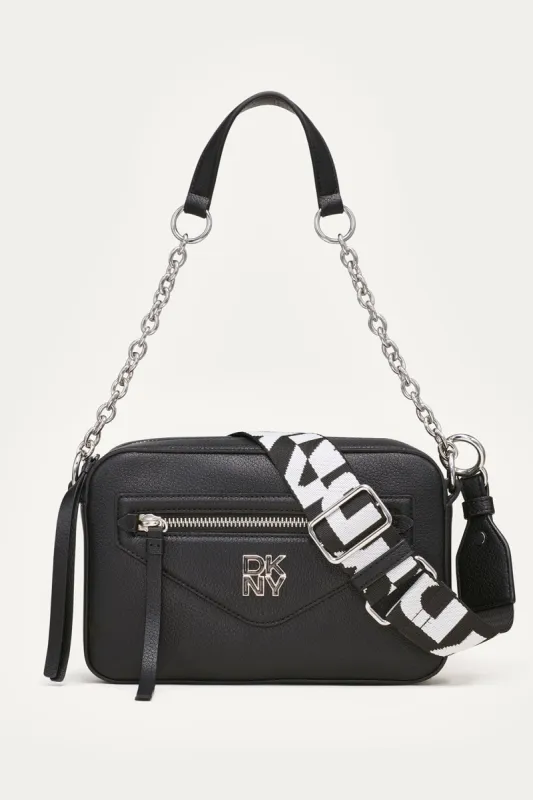 HEART OF NY CAMERA BAG sold by DKNY