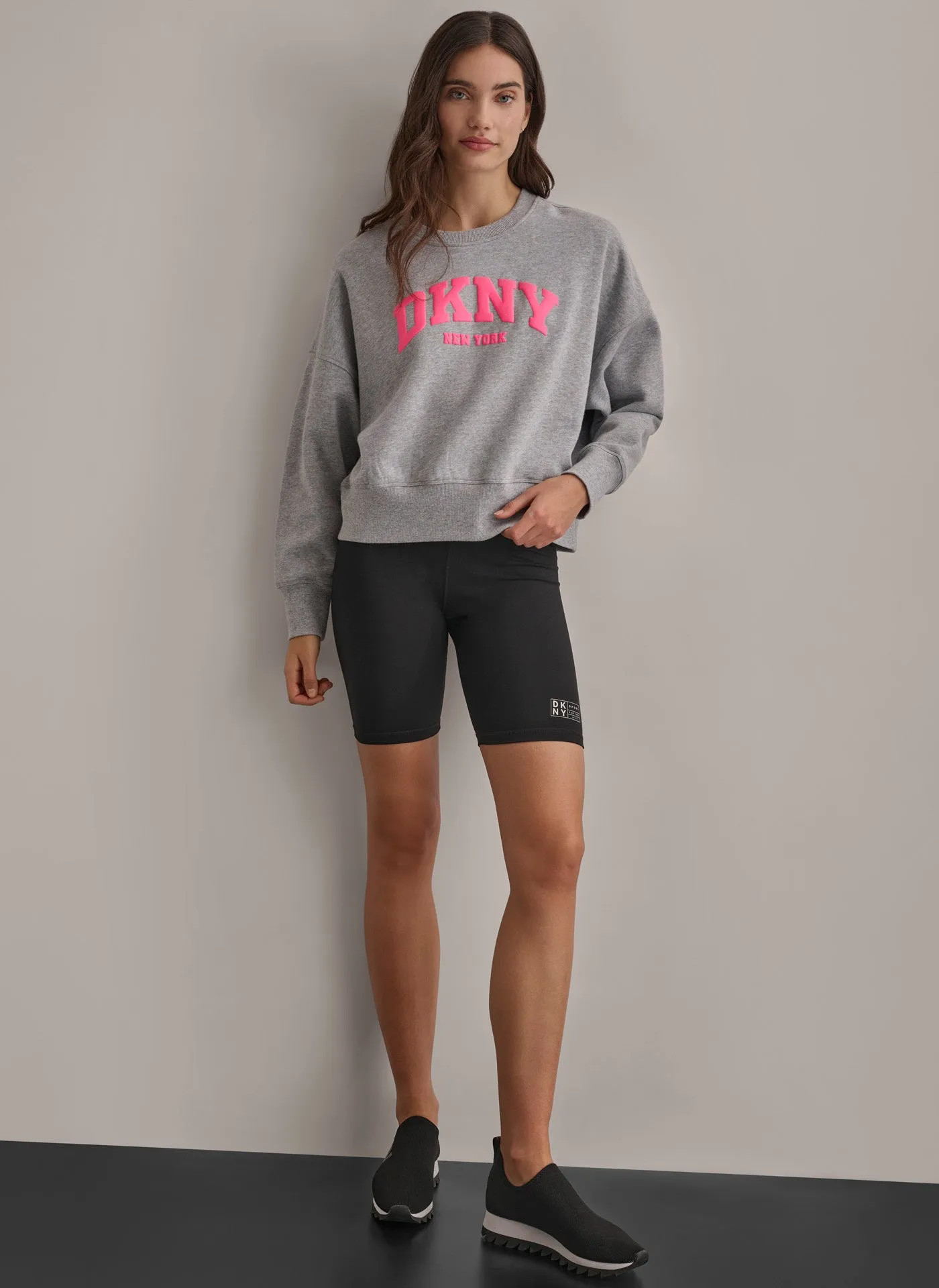 VARSITY PUFF LOGO PULLOVER sold by DKNY product image thumbnail 3