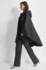 QUILTED LOGO OVERSIZED COAT sold by DKNY