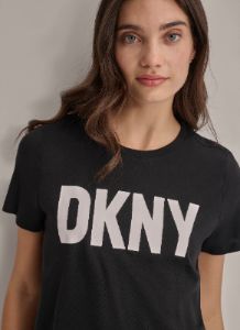 EXPLODED LOGO CREW NECK TEE sold by DKNY