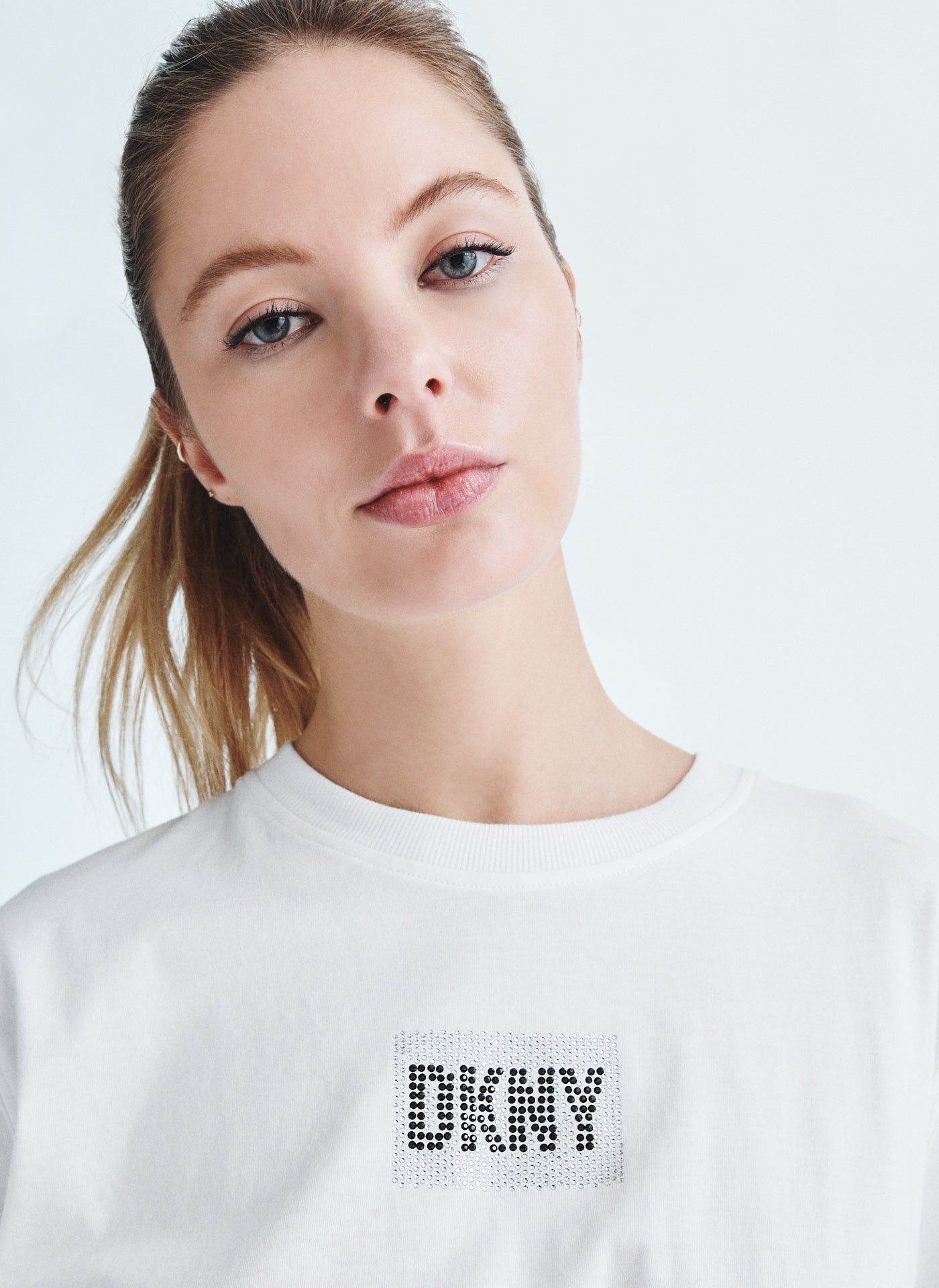 CRYSTAL LOGO TEE sold by DKNY product image thumbnail 3
