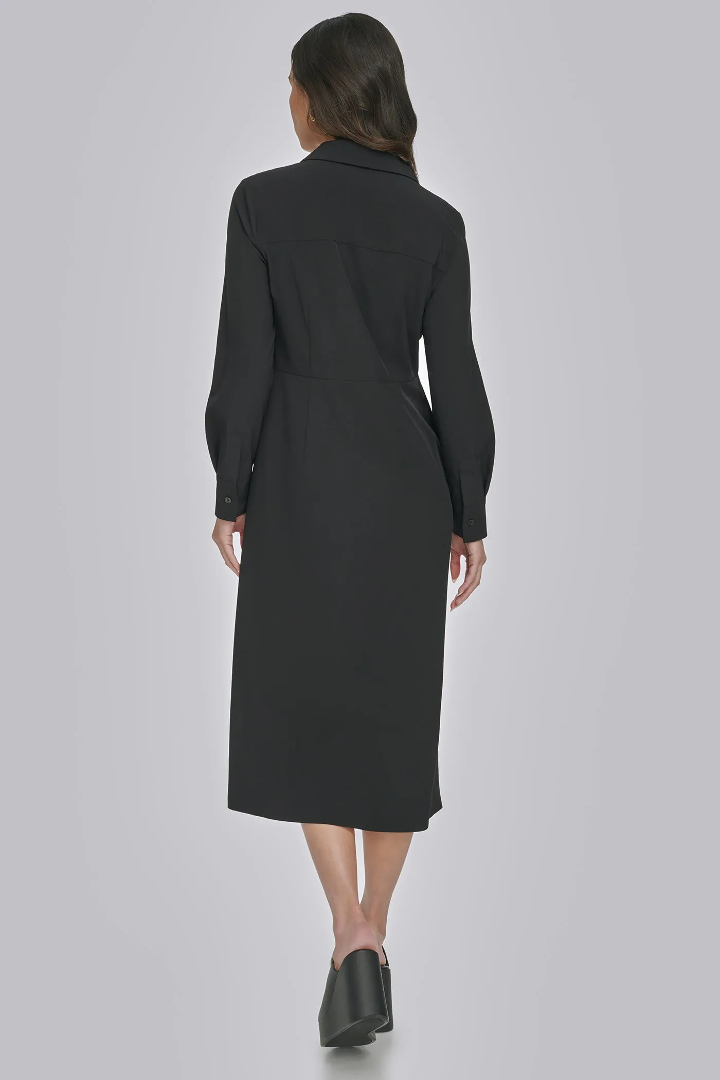 FRONT RUCHING DRESS sold by DKNY product image thumbnail 2