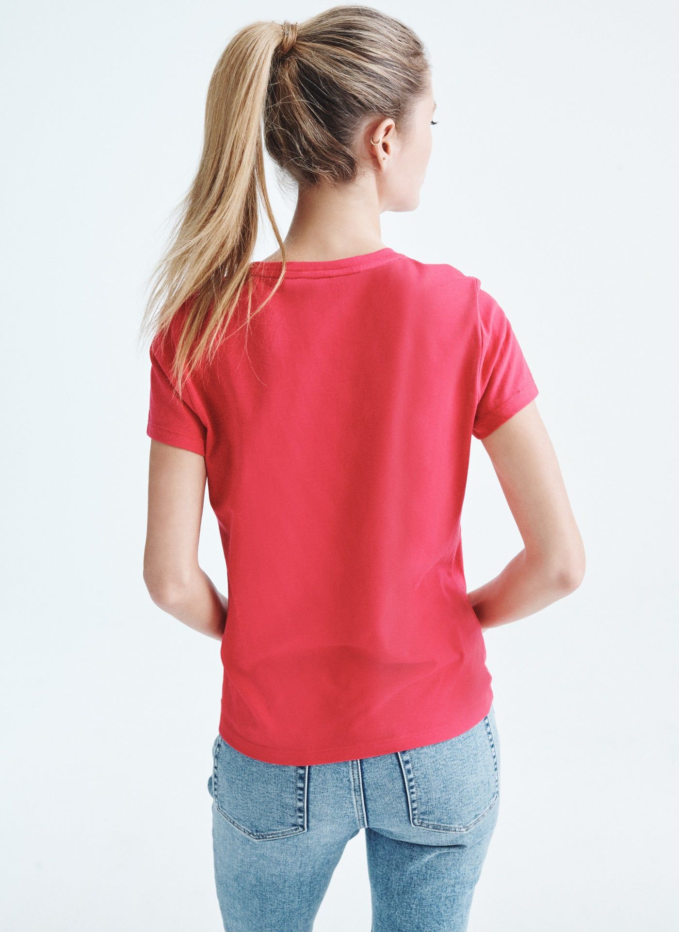 FOIL LOGO CREW NECK TEE sold by DKNY product image thumbnail 2