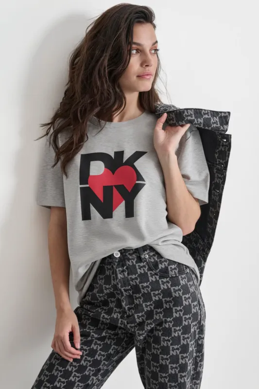 BOYFRIEND OVERSIZED T-SHIRT sold by DKNY