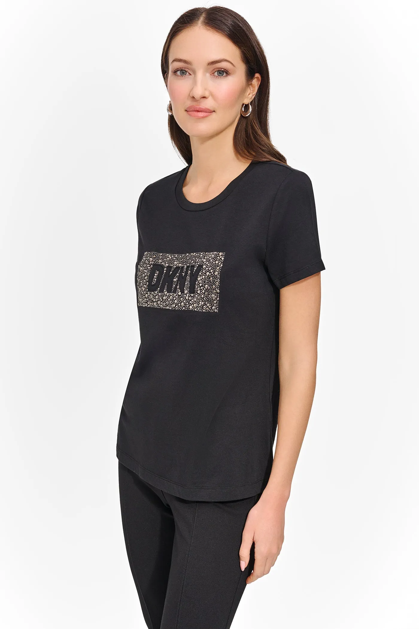 STUD LOGO TEE sold by DKNY product image thumbnail 5
