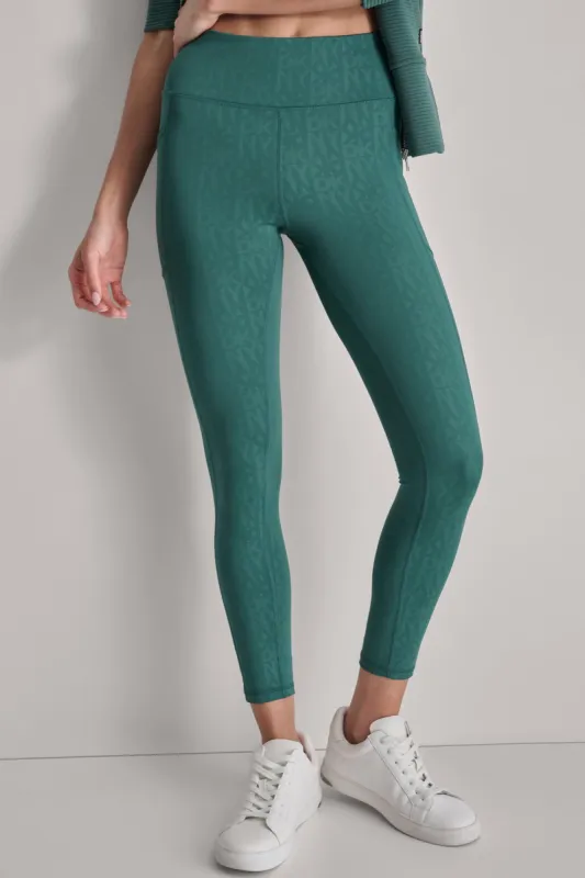 HIGH WAISTED PRINTED LEGGINGS sold by DKNY