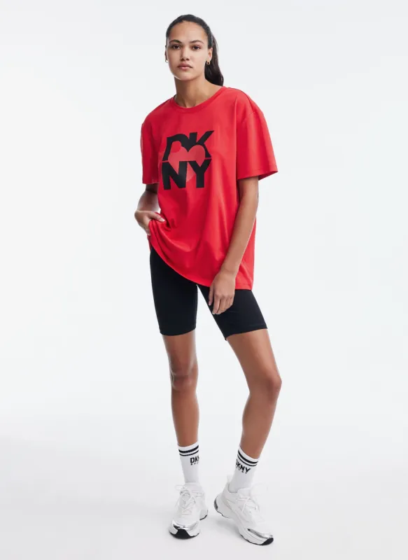 BOYFRIEND OVERSIZED T-SHIRT made by DKNY