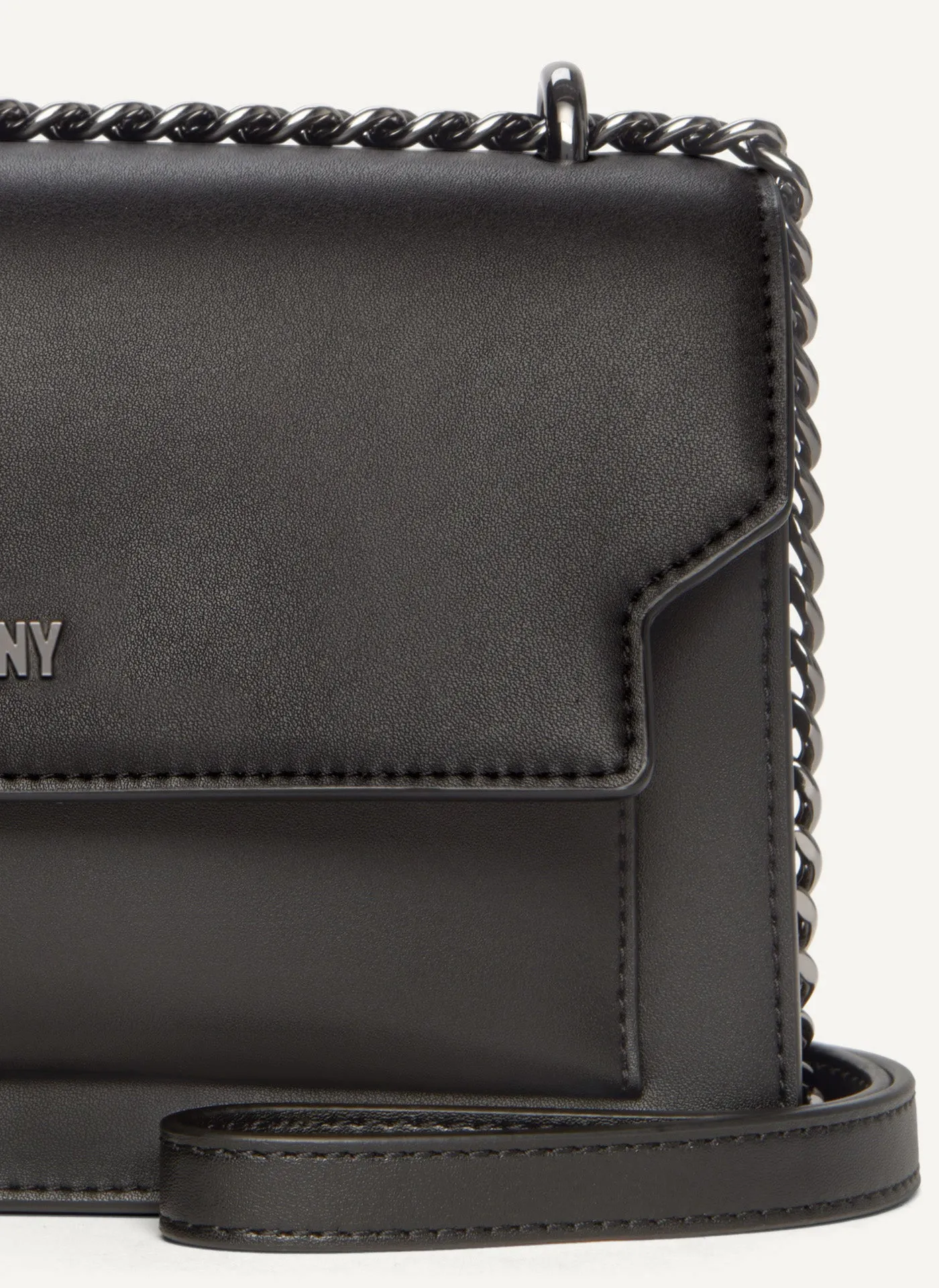 Millie Flap Leather Shoulder Crossbody sold by DKNY product image thumbnail 3