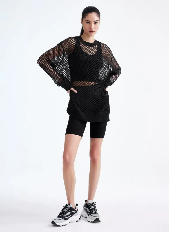 MESH LONG SLEEVE SHIRT sold by DKNY