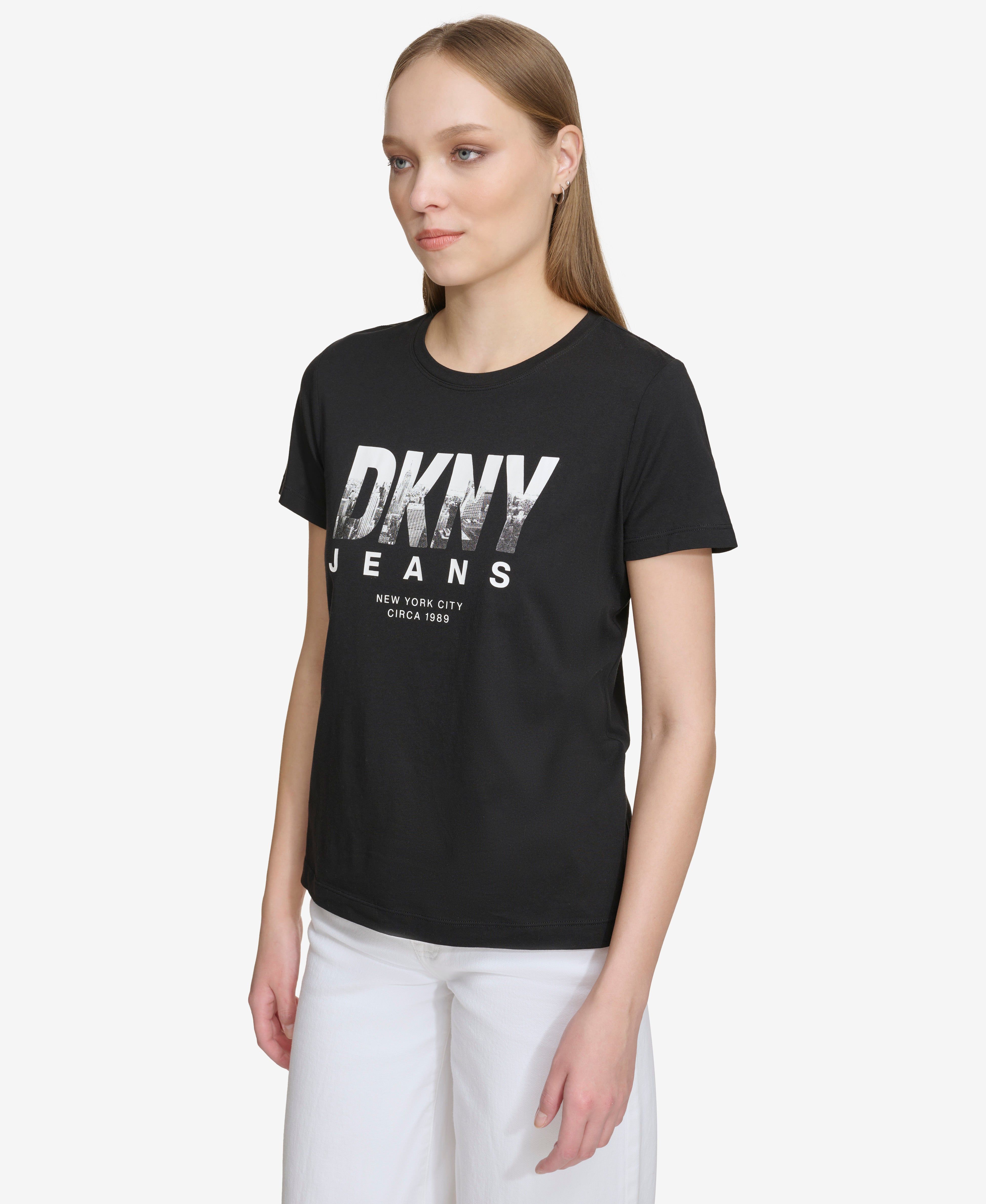 DKNY SKYLINE LOGO T-SHIRT sold by DKNY product image thumbnail 3