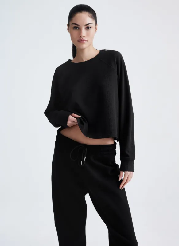 SNAKE JACQUARD CREW NECK sold by DKNY